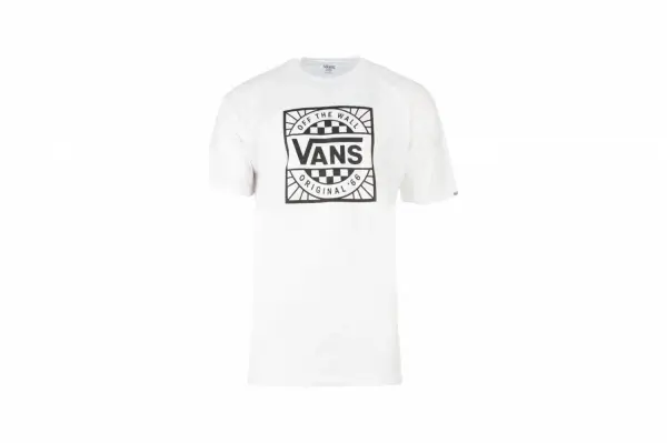VANS Vans Original Boxed-B  Beyaz Erkek Tişört - VN0A5HMOWHT1