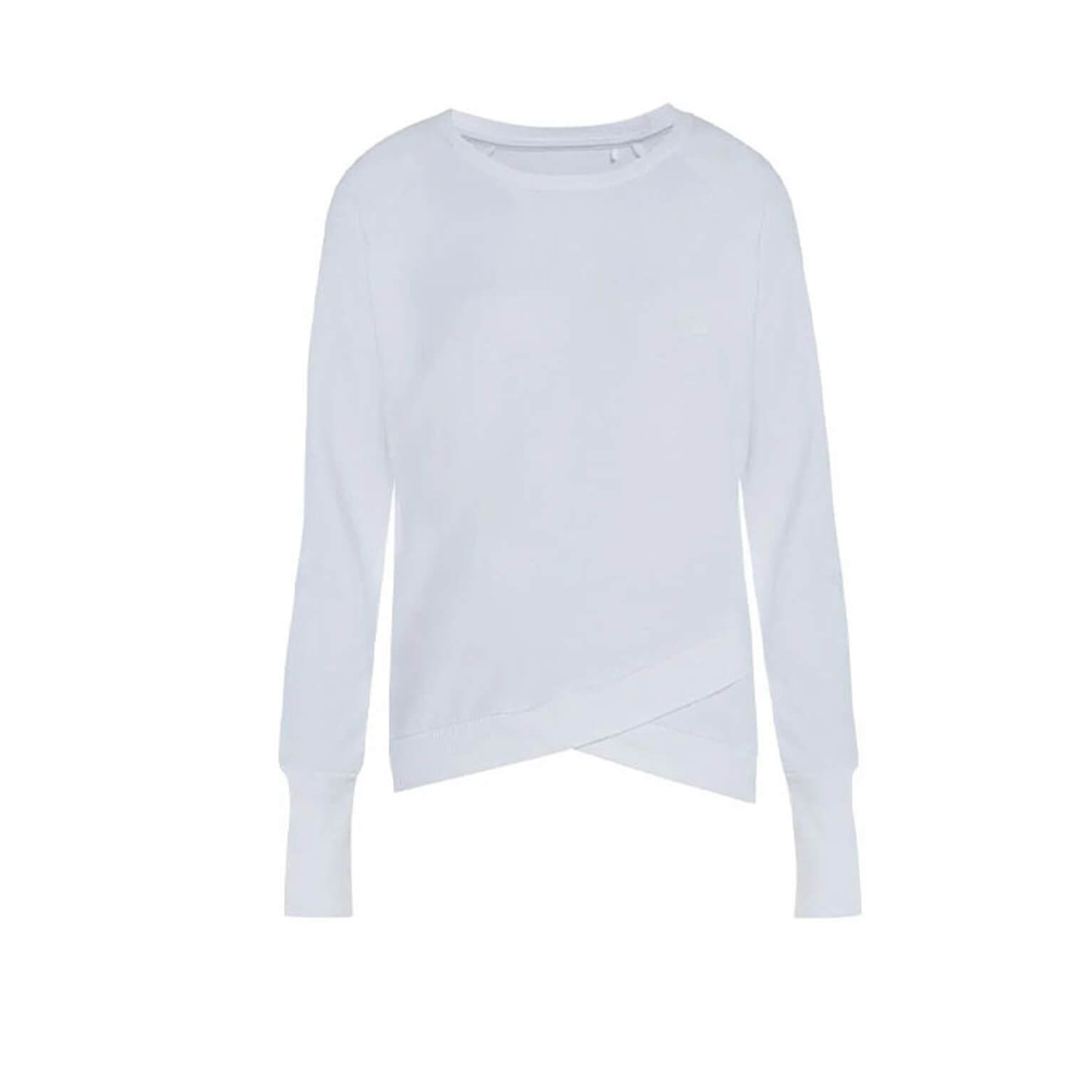 New Balance Lifestyle Beyaz Kadın Sweatshirt - WTC3741-WT