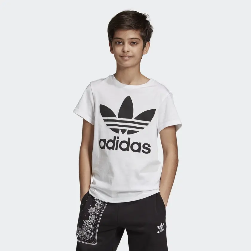 adidas Trefoil Beyaz Çocuk Tişört  -DV2904