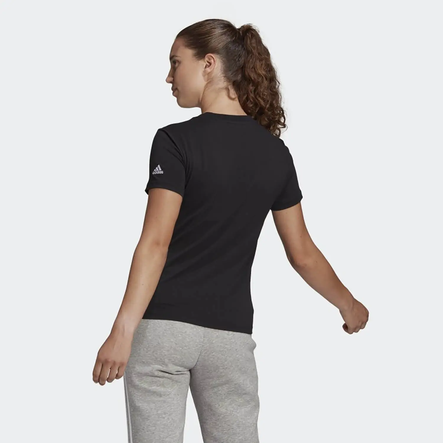adidas Lin T Siyah Kadın Tişört  -GL0769