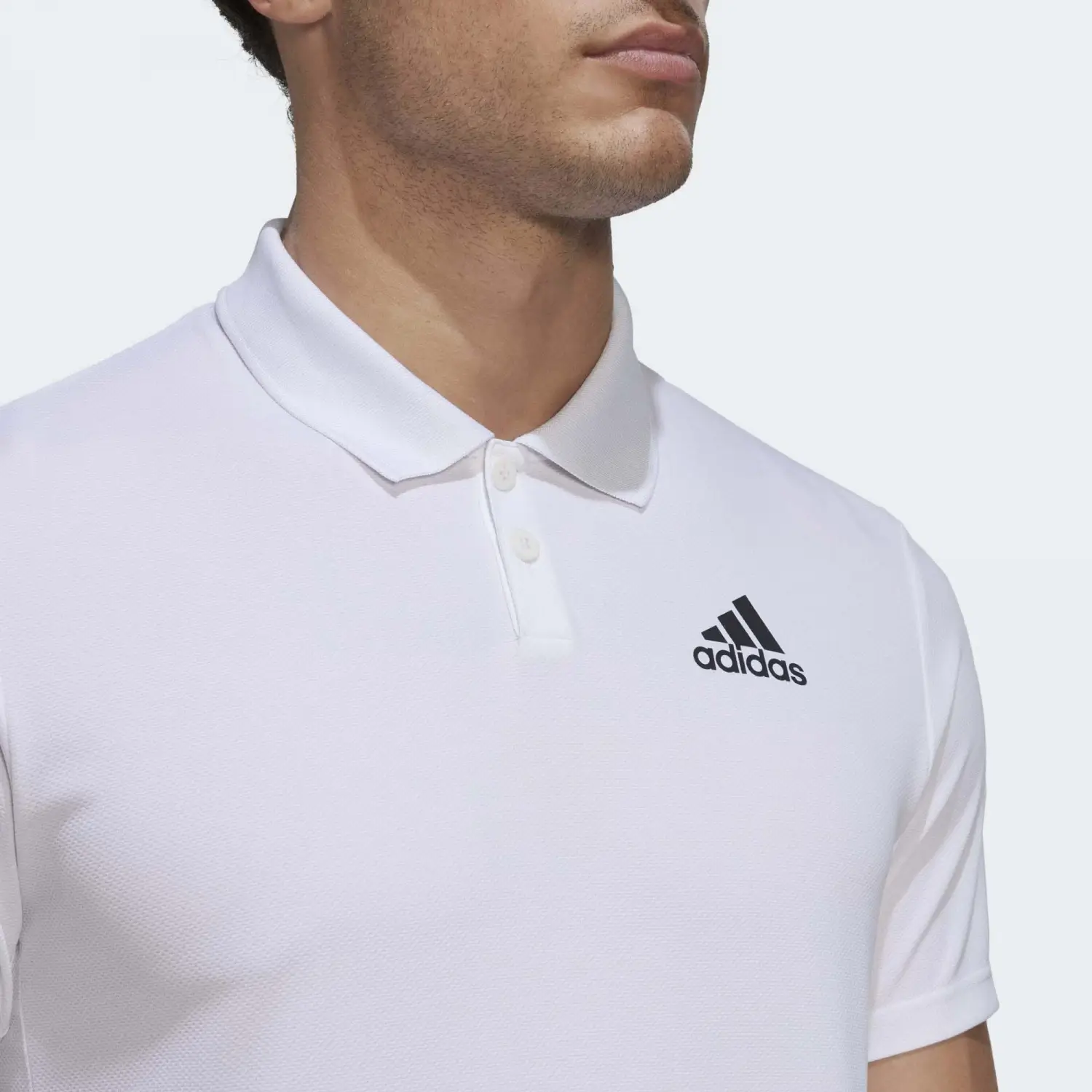 adidas Club Pique Beyaz Erkek Tişört  -HB8036