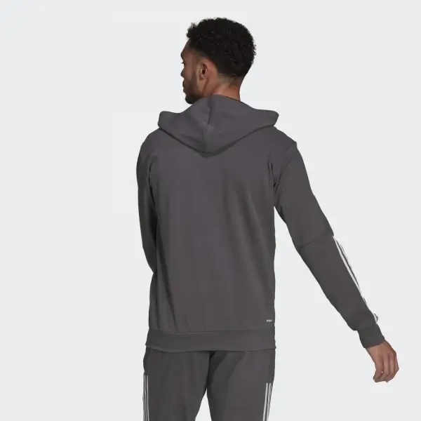 adidas Motion Fz Hood Gri Erkek Kapüşonlu Sweatshirt  -HC0640