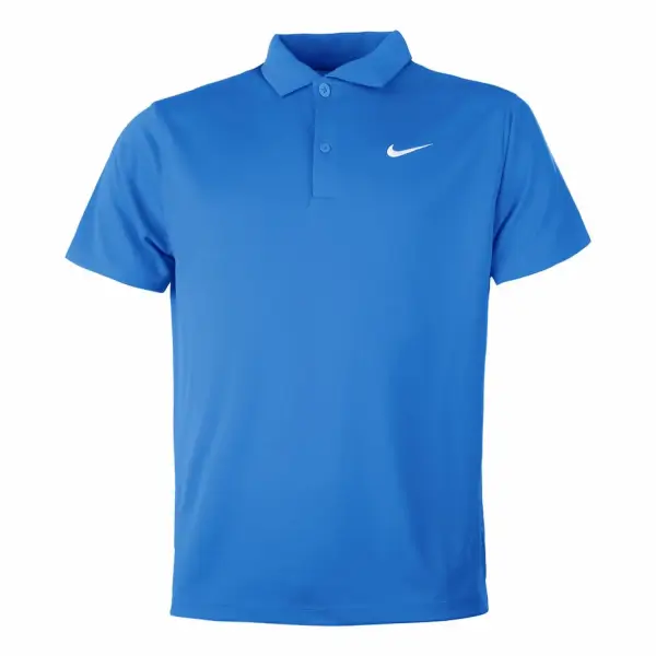 Nike Court Dri-Fit Mavi Erkek Polo Tişört  -DH0857-480